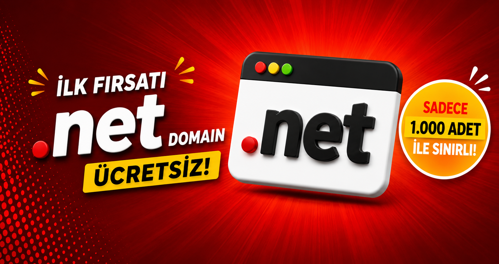 Ücretsiz .Net Domain 